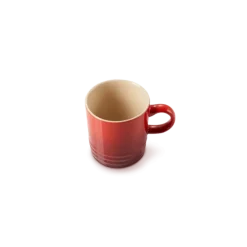 Le Creuset espressomok 100 ml aardewerk kersrood
