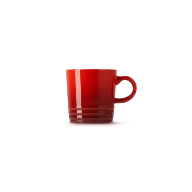 Le Creuset espressomok 100 ml aardewerk kersrood
