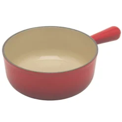 Le Creuset fonduepan ø 22 cm gietijzer kersrood