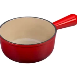 Le Creuset fonduepan ø 16 cm gietijzer kersrood