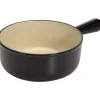 Le Creuset fonduepan ø 18 cm gietijzer matzwart