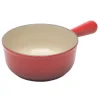 Le Creuset fonduepan ø 20 cm gietijzer mat zwart