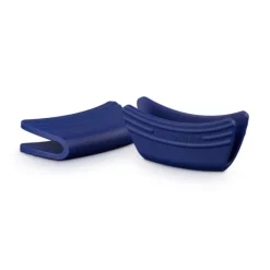 Le Creuset handvatten 12 x 6,5 cm silicone Azure 2 stuks