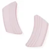 Le Creuset handvatten 12 x 6,5 cm silicone Shell Pink 2 stuks
