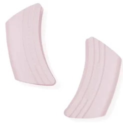 Le Creuset handvatten 12 x 6,5 cm silicone meringue 2 stuks