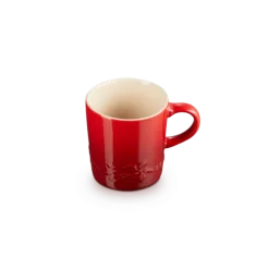 Le Creuset Holly Collectie mok 350 ml aardewerk kersrood
