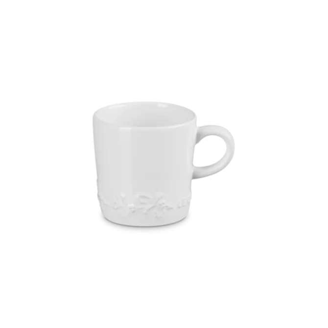 Le Creuset Holly Collectie mok 350 ml aardewerk wit