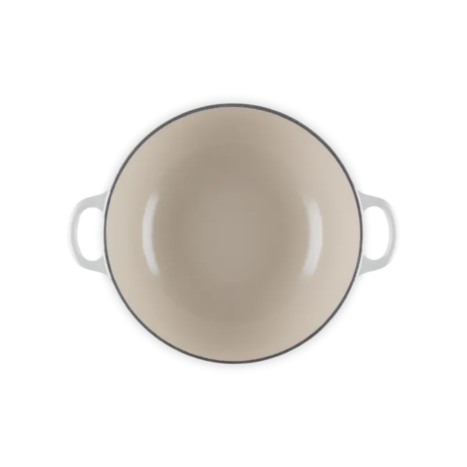 Le Creuset Holly Collectie wok-braadpan 4,1 liter ø 26 cm gietijzer cotton