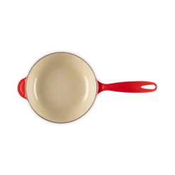 Le Creuset Holly Collection sauspan ø 21 cm gietijzer kersrood