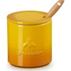 Le Creuset honingpotje met spatel 420 ml aardewerk Nectar