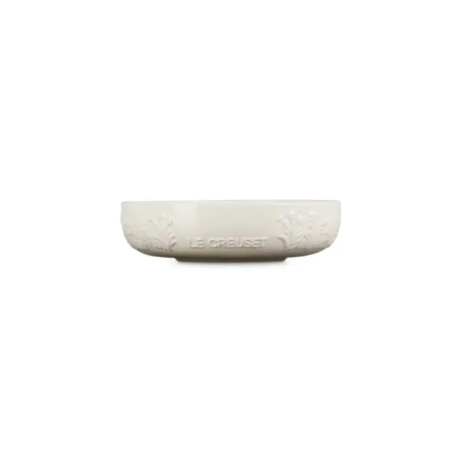 Le Creuset Jardin diep bord ø 18 cm aardewerk Meringue