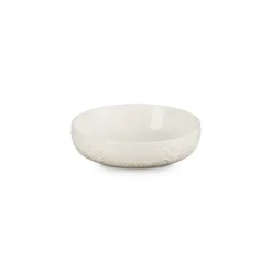 Le Creuset Jardin diep bord ø 18 cm aardewerk Meringue