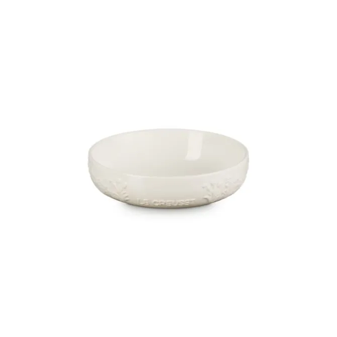 Le Creuset Jardin diep bord ø 18 cm aardewerk Meringue