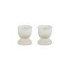 Le Creuset Jardin eierdop aardewerk Meringue 2 stuks