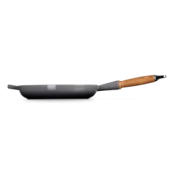 Le Creuset koekenpan rond met open greep ø 26 cm gietijzer Flint
