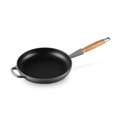 Le Creuset koekenpan rond met open greep ø 26 cm gietijzer Flint