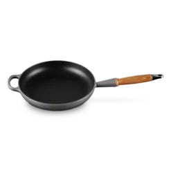 Le Creuset koekenpan rond met open greep ø 26 cm gietijzer Flint