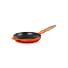 Le Creuset koekenpan rond met open greep ø 24 cm gietijzer vulcanique