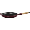 Le Creuset koekenpan rond met open greep ø 28 cm gietijzer Rhône