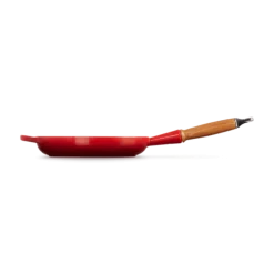 Le Creuset koekenpan rond met open greep ø 24 cm gietijzer kersrood
