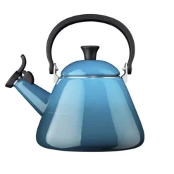 Le Creuset Kone fluitketel 1,6 liter staal Deep Teal
