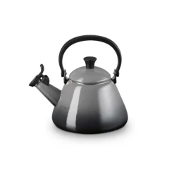 Le Creuset Kone fluitketel 1,6 liter staal Flint