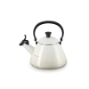 Le Creuset Kone fluitketel 1,6 liter staal meringue