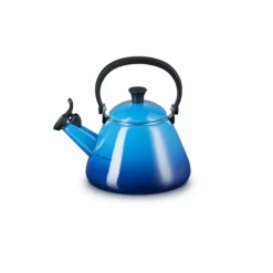 Le Creuset Kone fluitketel 1,6 liter staal Azure