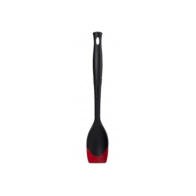 Le Creuset lepelspatel 34 cm silicone kersrood