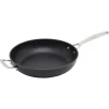 Le Creuset Les Forgées diepe koekenpan met tegengreep ø 30 cm aluminium