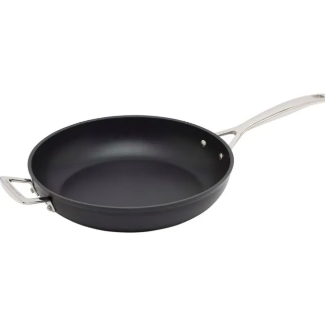 Le Creuset Les Forgées diepe koekenpan met tegengreep ø 30 cm aluminium