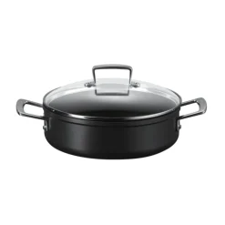 Le Creuset Les Forgées Provençaalse sauteerpan met rechte wand ø 28 cm aluminium