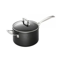 Le Creuset Les Forgées steelpan met glasdeksel 3,8 liter ø 20 cm aluminium