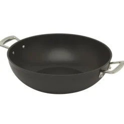Le Creuset Les Forgées wok met oren ø 32 cm aluminium