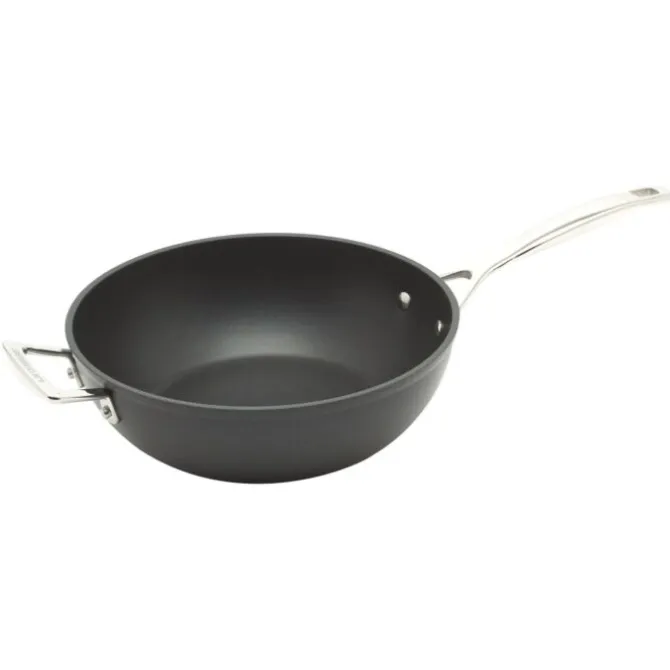 Le Creuset Les Forgées wokpan met steel en tegengreep ø 26 cm aluminium