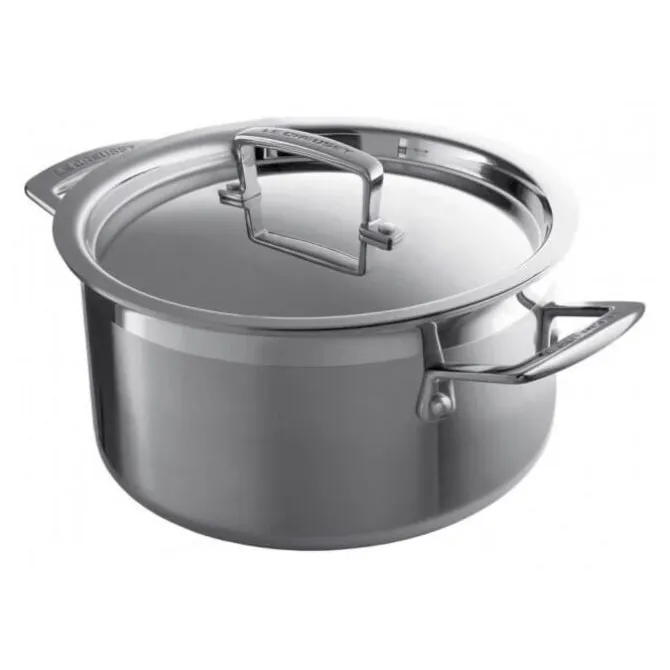 Le Creuset Magnetik lage kookpan ø 20 cm rvs