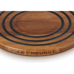 Le Creuset magnetische onderzetter ø 20 cm acaciahout