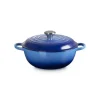 Le Creuset Marmite met hoge deksel ø 26 cm gietijzer Azure