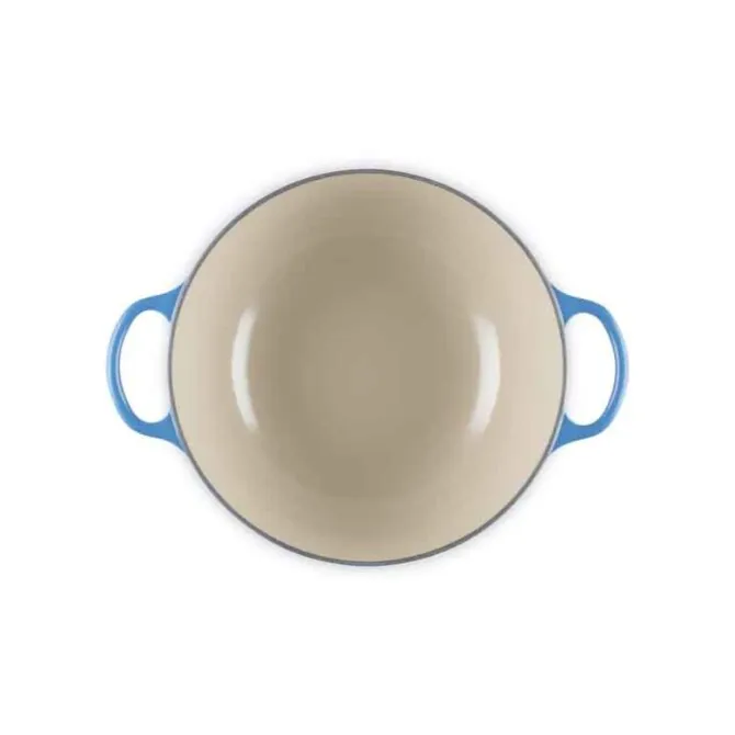 Le Creuset Marmite met hoge deksel ø 26 cm gietijzer Azure