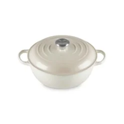 Le Creuset Marmite met hoge deksel ø 26 cm gietijzer Meringue