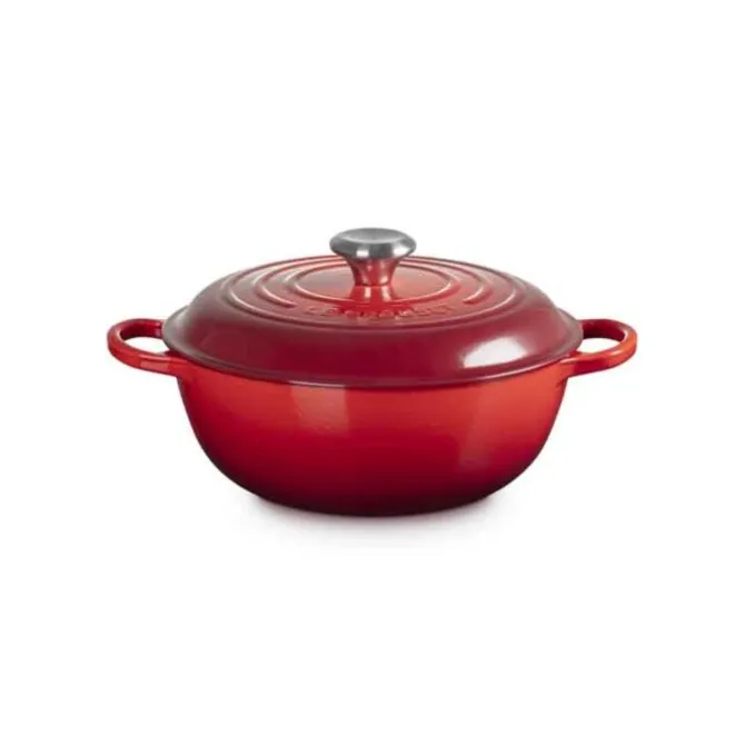 Le Creuset Marmite met hoge deksel ø 26 cm gietijzer mat zwart