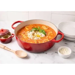 Le Creuset Marmite met hoge deksel ø 26 cm gietijzer vulcanique