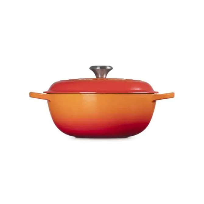 Le Creuset Marmite met hoge deksel ø 26 cm gietijzer vulcanique