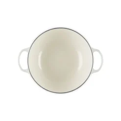 Le Creuset Marmite wok-braadpan ø 22 cm gietijzer Meringue