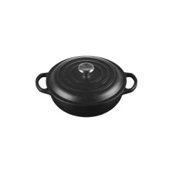 Le Creuset Marmite wok-braadpan ø 22 cm gietijzer mat zwart