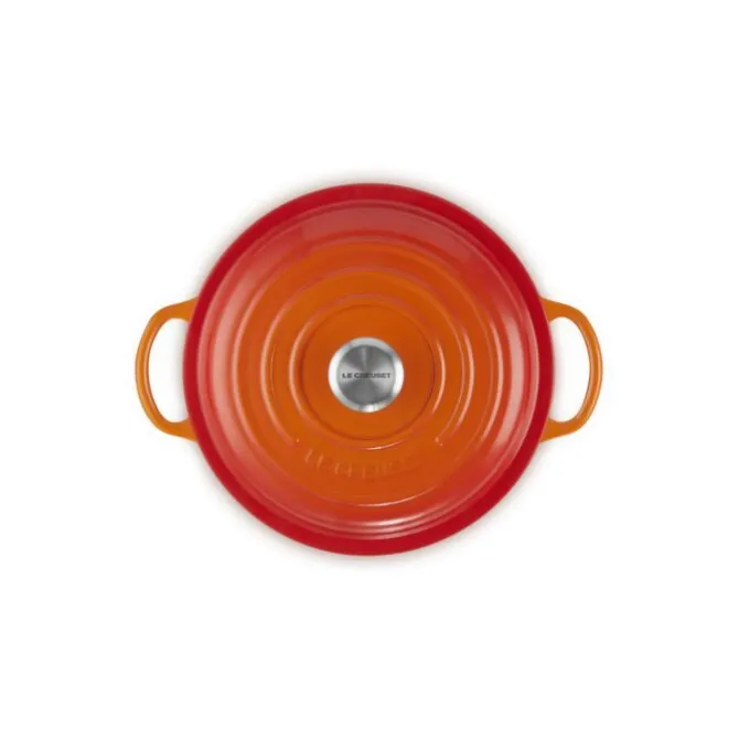 Le Creuset Marmite wok-braadpan ø 22 cm gietijzer vulcanique