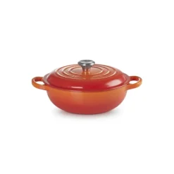 Le Creuset Marmite wok-braadpan ø 22 cm gietijzer vulcanique