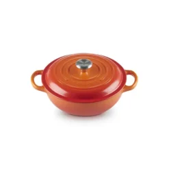 Le Creuset Marmite wok-braadpan ø 22 cm gietijzer vulcanique