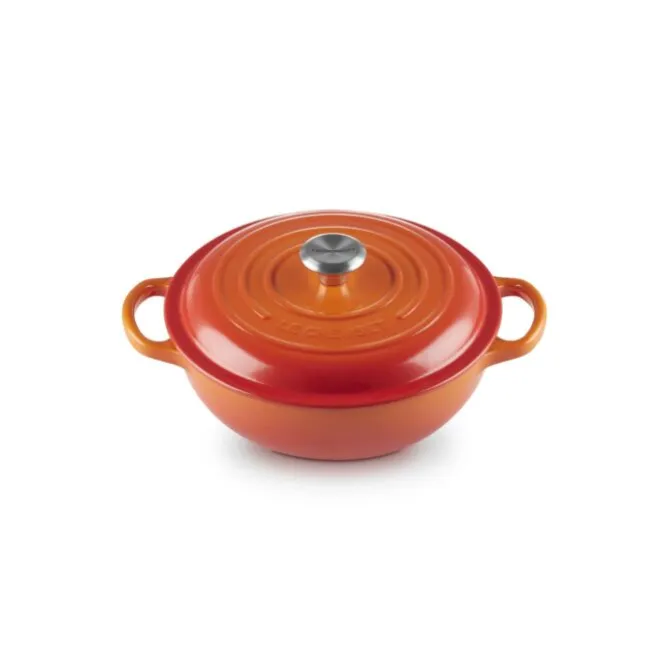 Le Creuset Marmite wok-braadpan ø 22 cm gietijzer vulcanique