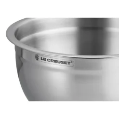 Le Creuset mengkom met glasdeksel ø 19 cm rvs